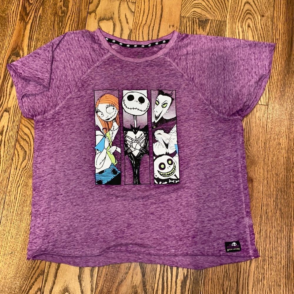 Nightmare Before Christmas Sleep Shirt M